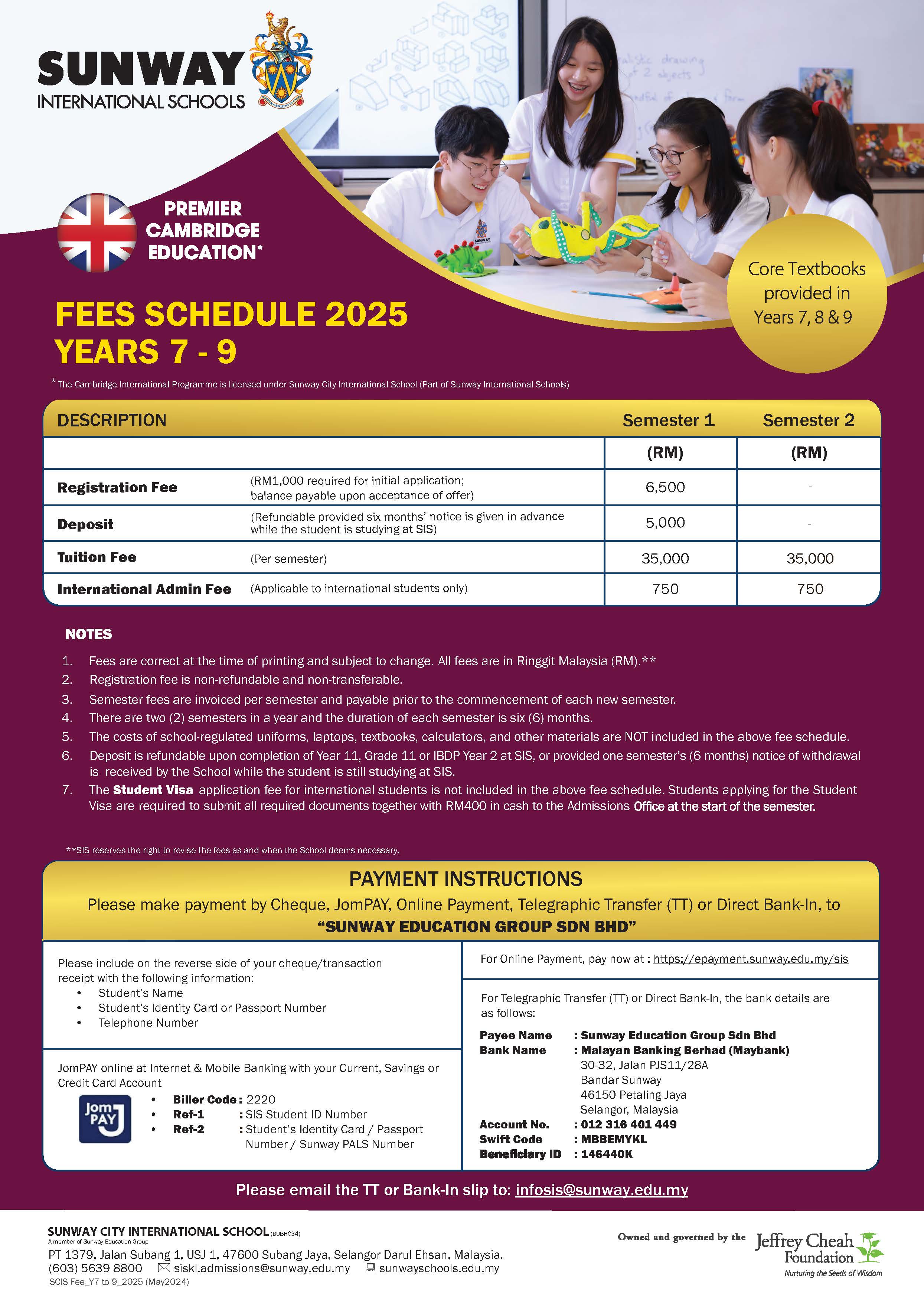 Cambridge Years 7 - 9