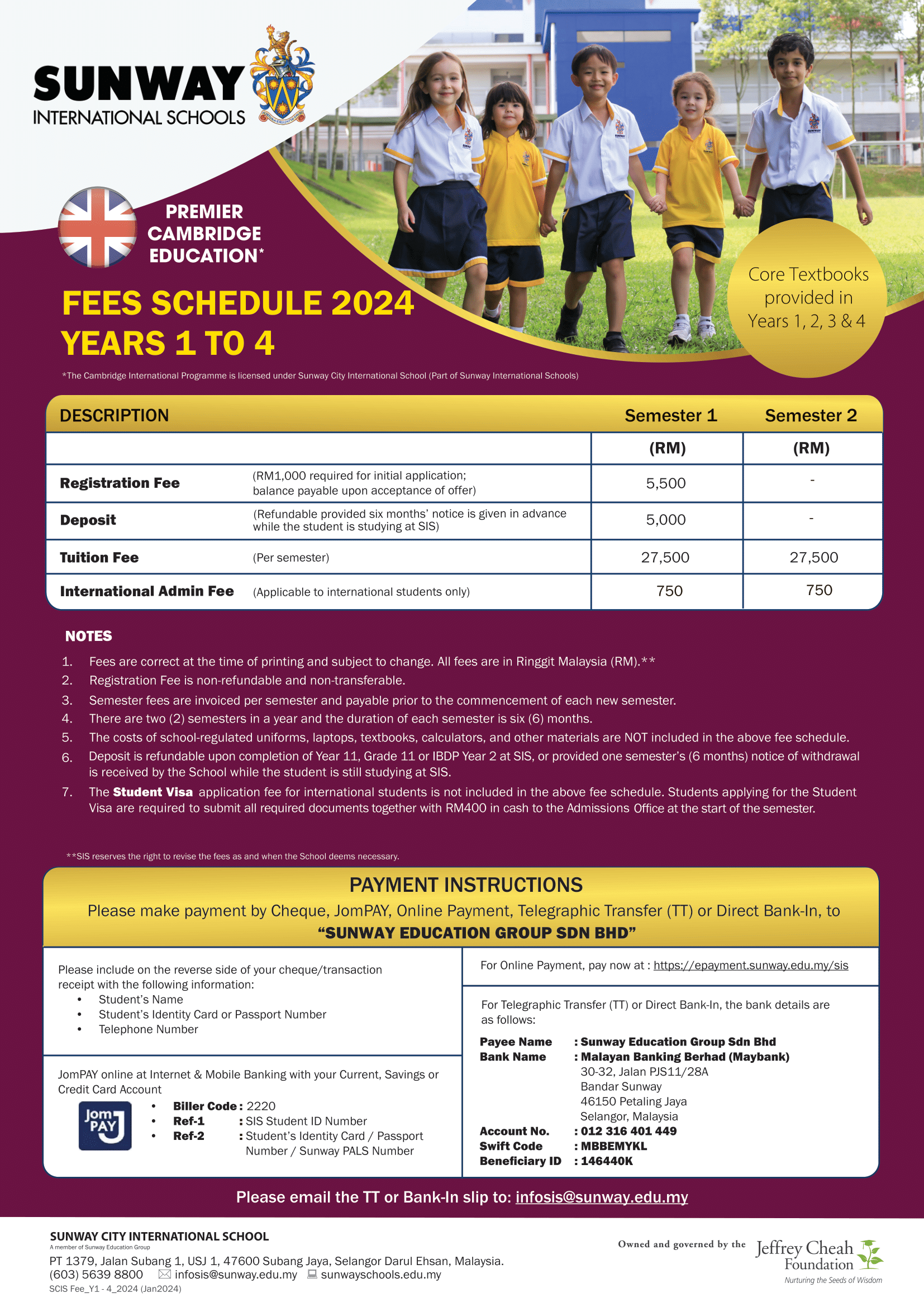 Cambridge Years 1- 4