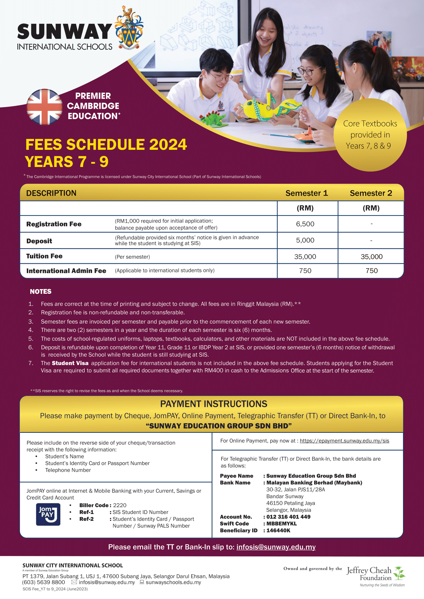 Cambridge Years 7 - 9