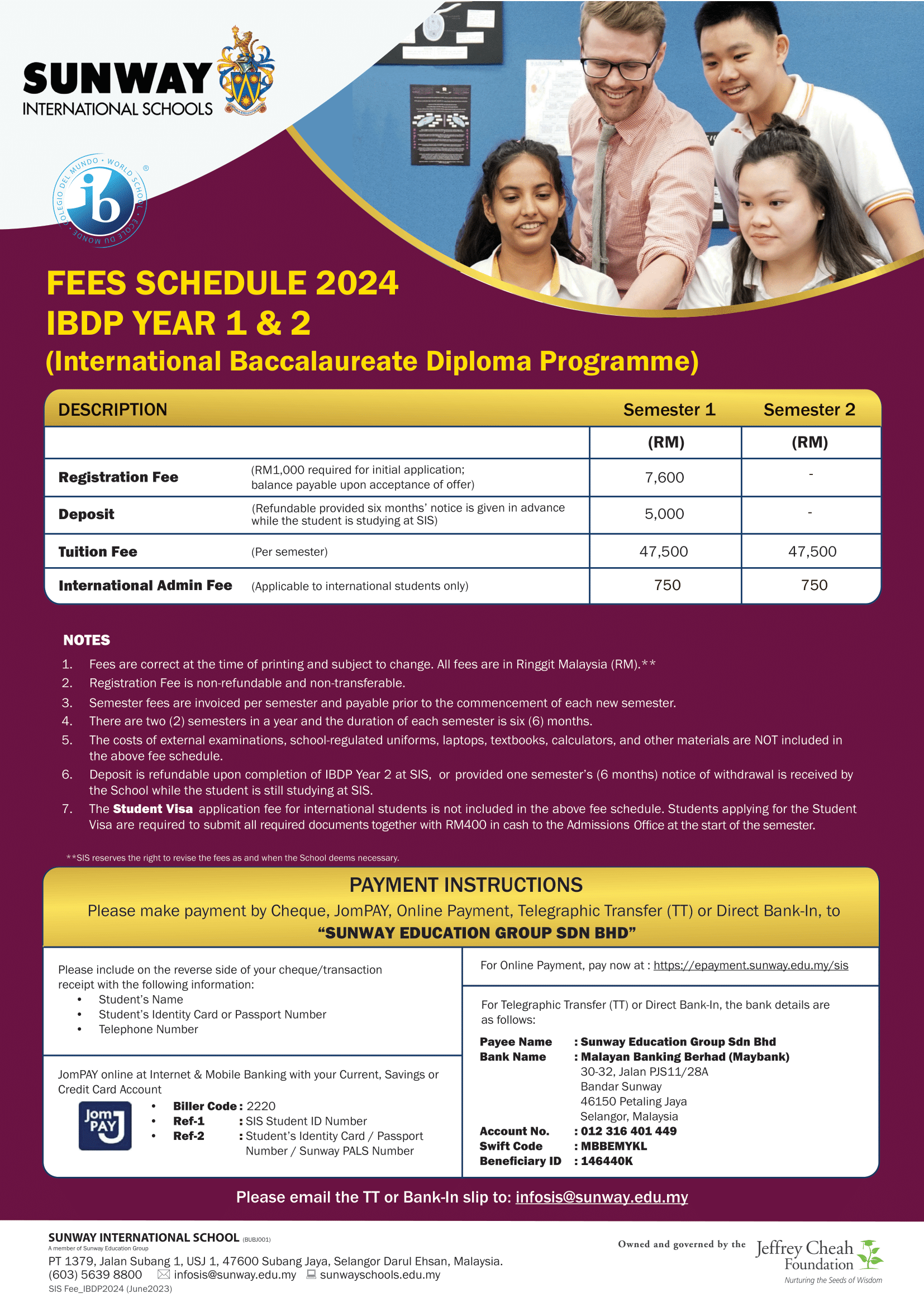 IBDP Year 1 & 2