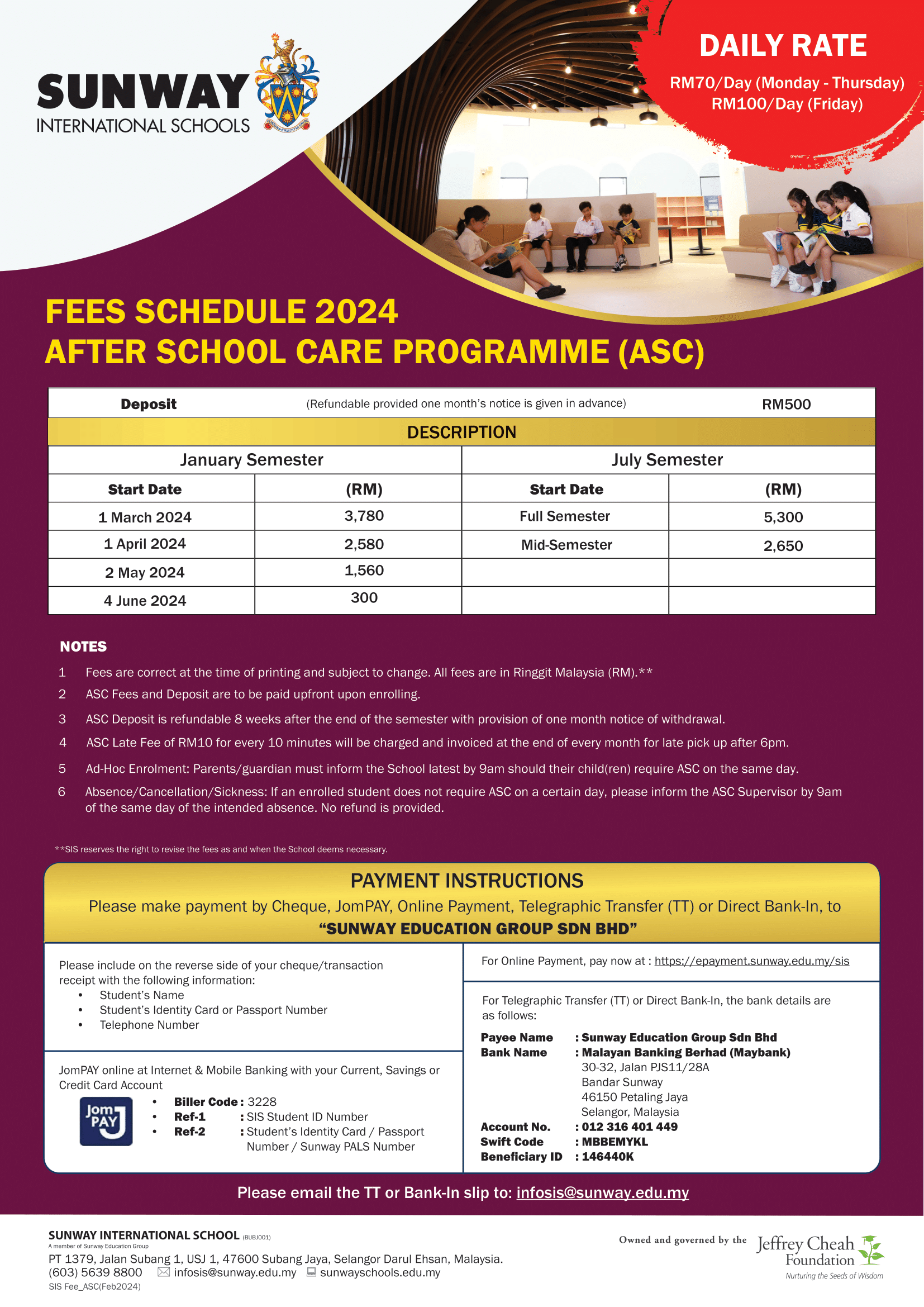 After School Care Programme