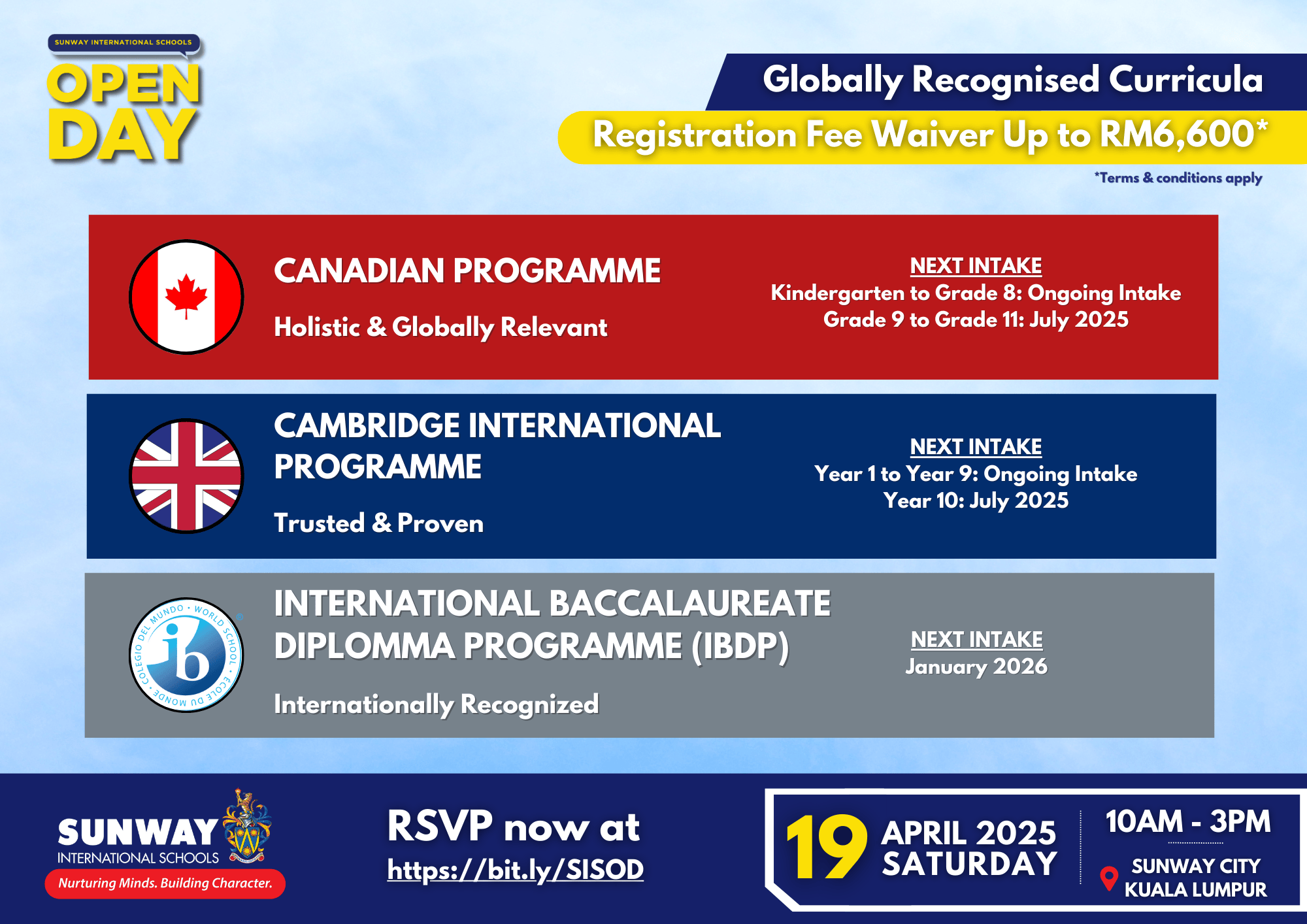 Globally Recognised Curricula