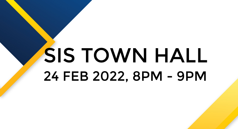 SIS Town Hall