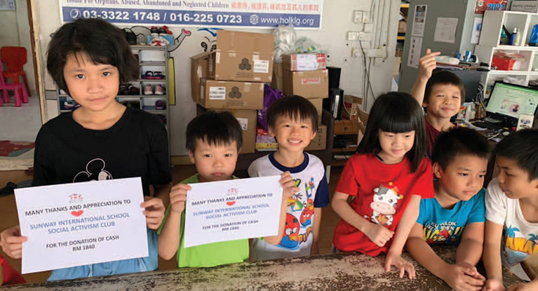 Social Activism Club Raised RM1,820