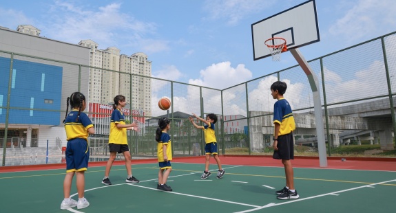 Outdoor Basketball Court